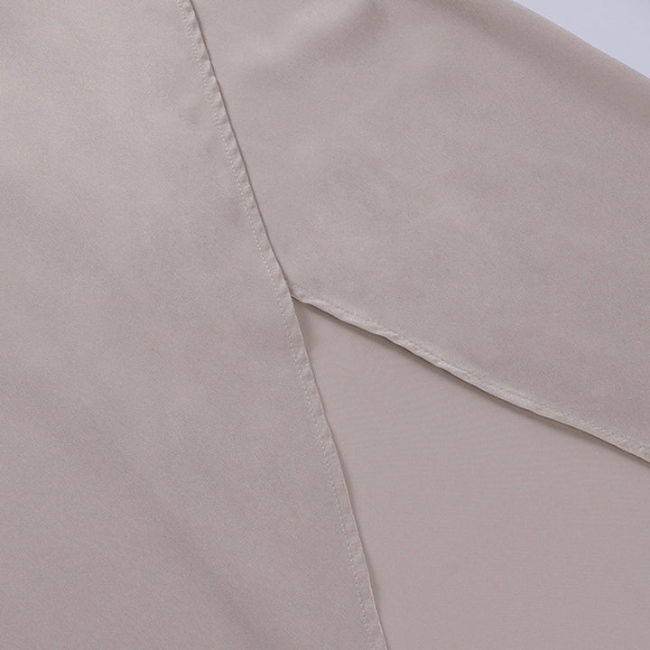 Women’s maxi dress | Spaghetti straps | Draped neckline | Side slit | Lightweight breathable fabric